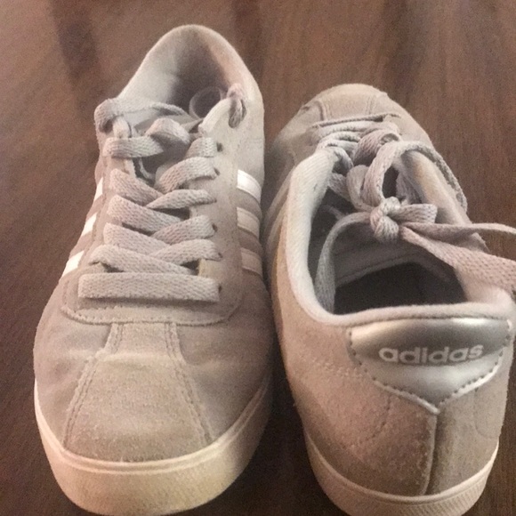 adidas suede tennis shoes